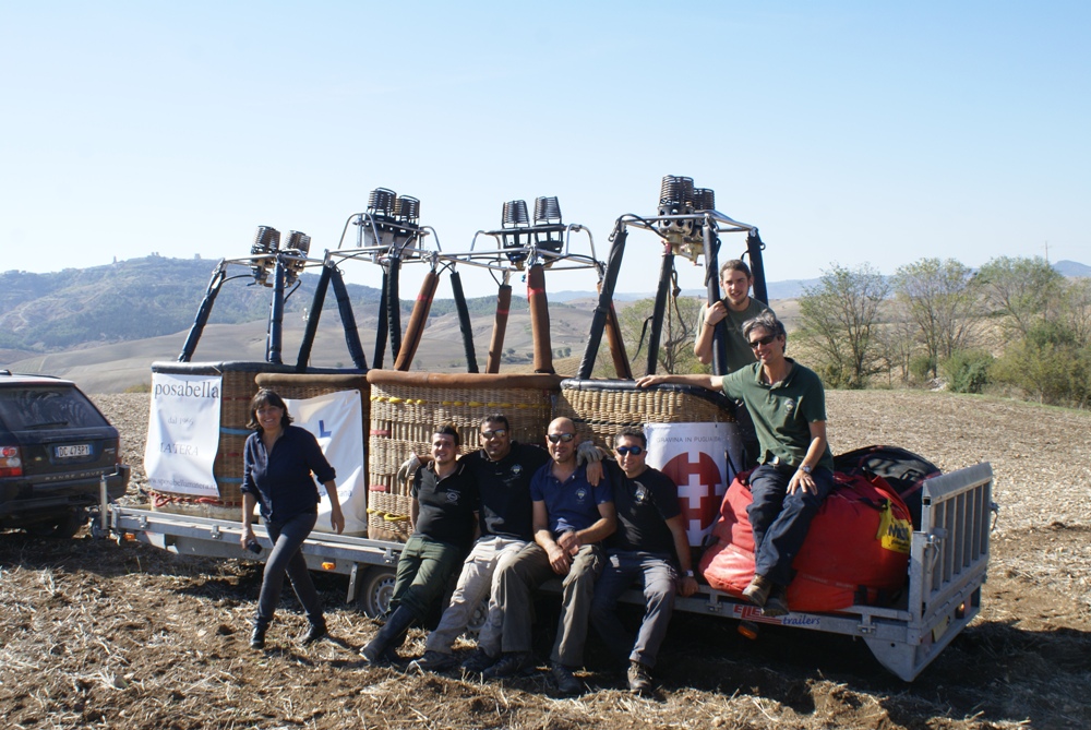 Matera balloon team