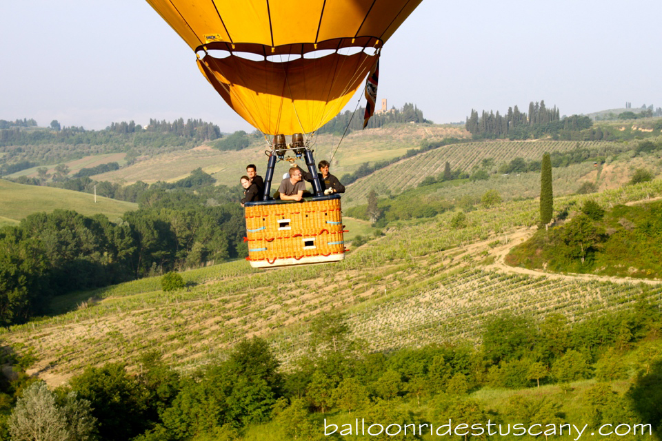 tuscan balloon close up