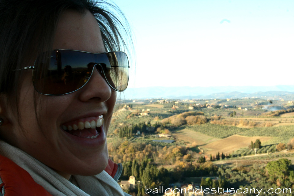 happy balloon passenger