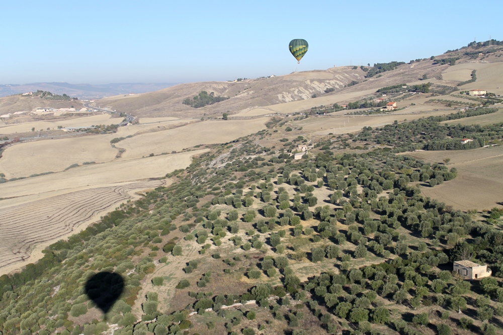 along the gravina