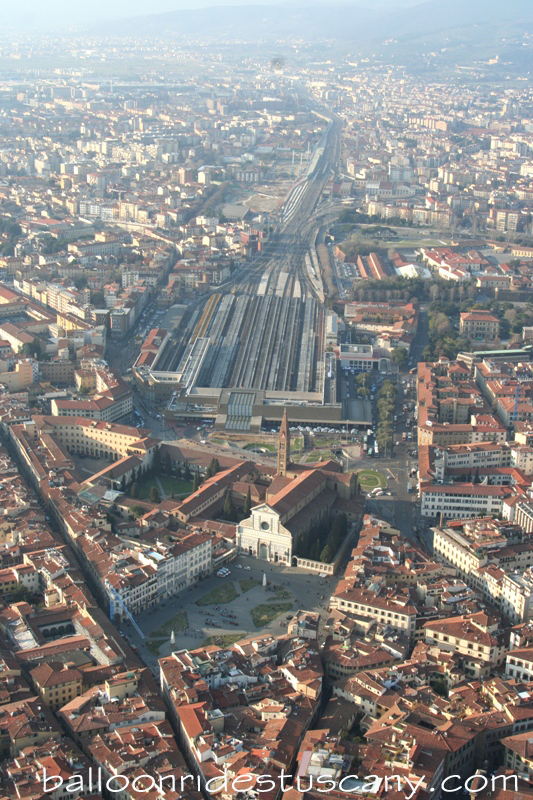 Santa Maria Novella and the railway station, Arch. Michelucci