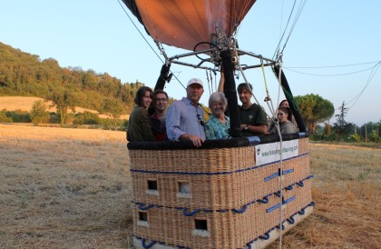 Booking a Standard balloon flight in Tuscany