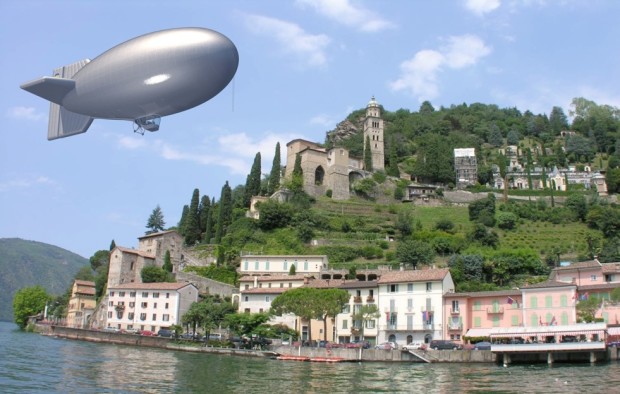 Hot-air Airship, Lugano