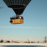 balloon ready for landing