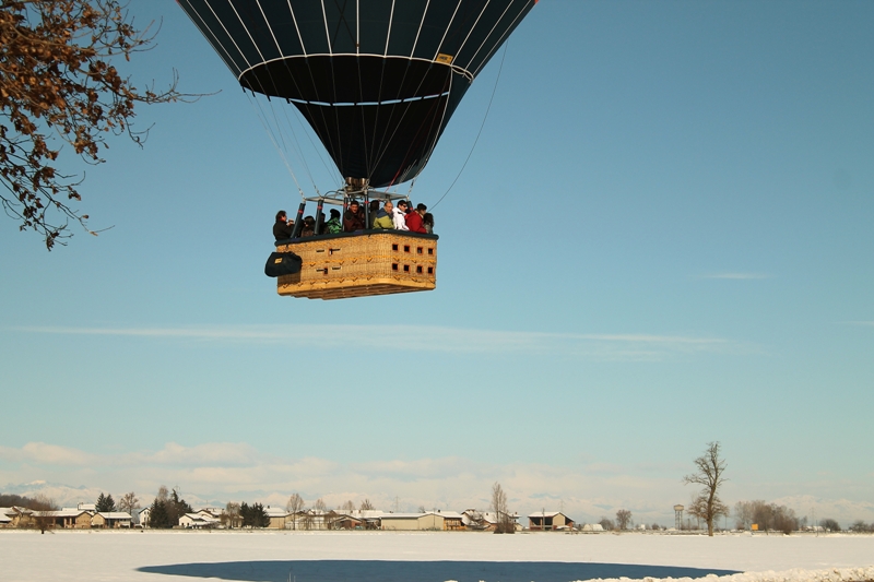 balloon ready for landing