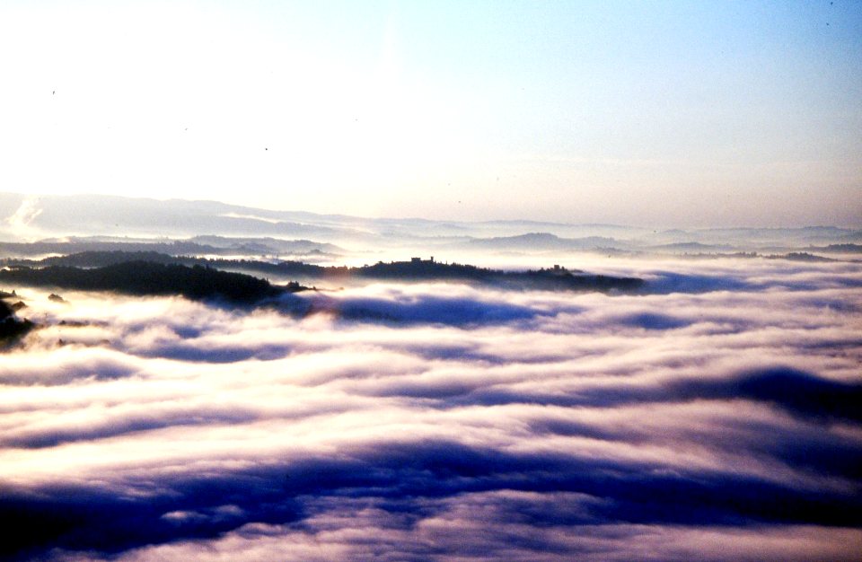 mist in the valley