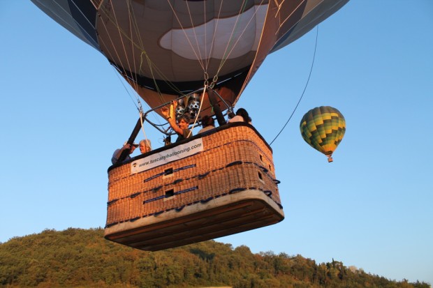 Balloon take off