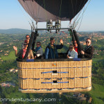 Balloon ride over Siena